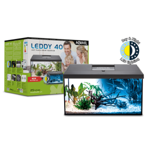 SET ACUARIO LEDDY 40 NEGRO D&N 