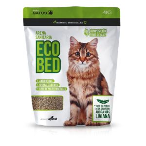 ECOBED ARENA SANITARIA PARA GATOS 4 KG